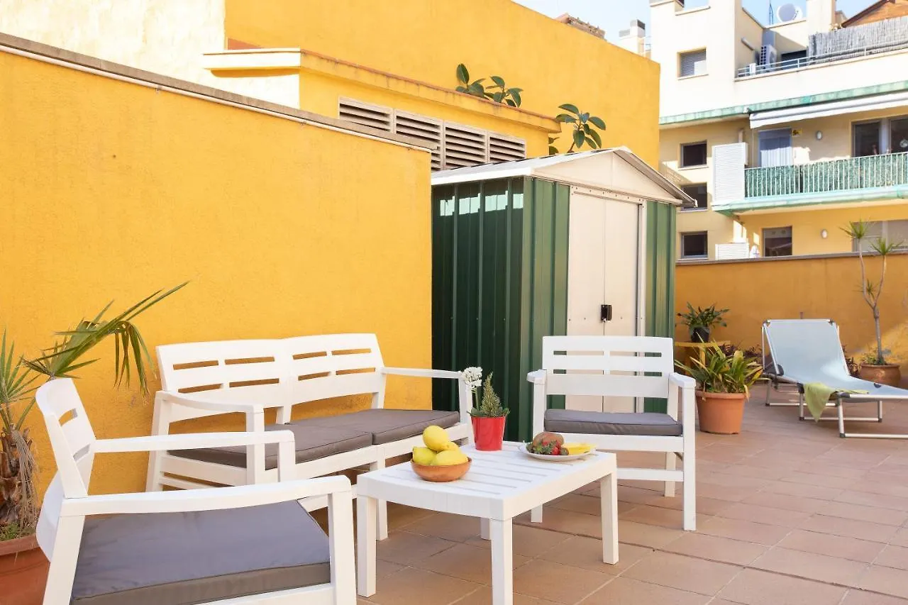 Lets Holidays Terrace برشلونة شقة